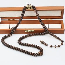 Tesbih Pasajı Basık Boy Namaz Tesbihi 99 Vengi Tesbih (10 x 6 Mm) TP001652