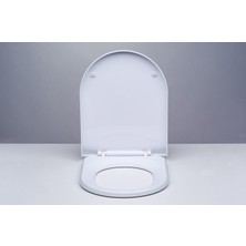 Xnews Inci Amortisörlü Yavaş Kapanır Klozet Kapağı