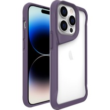 Prolysus Apple iPhone 14 Pro Kılıf Kamera Çıkıntılı Koruyucu Kalın Kristal Şeffaf Kılıf