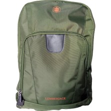 Hakan Lumberjack 23004 3 Bölmeli Okul Çantası Haki Renk