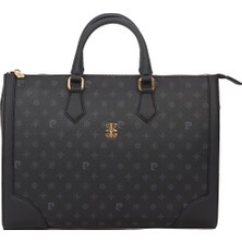 Pierre Cardin Kadın Çanta Siyah Monogram 05PO23Y1709-MN S