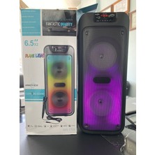 CKV Mağaza Fantastıc Qualty Işıklı Büyük Boy Party Box Bluetooth Hoparlör Taşınabilir Şarjlı