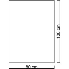 Buğusan 80X100 cm Bluetoothlu Buğu Çözücülü Dokunmatik Işıklı Kumlamalı Banyo Aynası