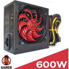 Platoon PL-9264 600W Gaming Pc Power Supply 12CM Geniş Fan Güç Kaynağı