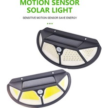 Mbw Solar Duvar Lambası Dört Aydınlık Yüzey Insan Indüksiyon 102 LED () (Yurt Dışından)