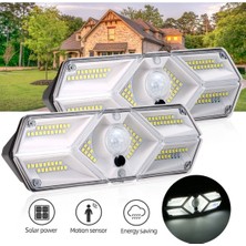 Buyfun 104LED Geniş Açı Duvar Lambası 10 M Sensör Mesafesi 2'li () (Yurt Dışından)