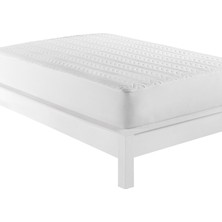Herakleia Home Herakleıa Home kapitone Fitted Sıvı Geçirmez Yatak Koruyucu Alez 