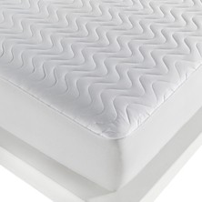 Herakleia Home Herakleıa Home kapitone Fitted Sıvı Geçirmez Yatak Koruyucu Alez 