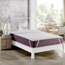 Herakleia Home Herakleıa Home micro 4 Köşe Lastikli Sıvı Geçirmez Beyaz Yatak Koruyucu Alez 