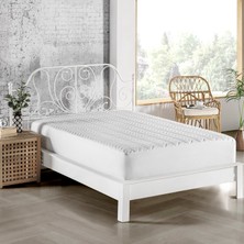 Herakleia Home Herakleıa Home kapitone Fitted Sıvı Geçirmez Yatak Koruyucu Alez 