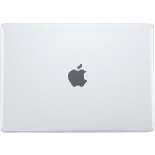 HEPTEKİLETİŞİM Apple Macbook Pro 2023 16.2 Inç M1 M2 Pro/max Kılıf 360 Tam Korumalı Kapak A2780 A2485 (M-Sof-Kristal)