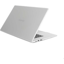 HEPTEKİLETİŞİM Huawei Matebook D15 2020 2021 Kılıf 360 Derece Tam Korumalı Kapak (M-Sof-Kristal)