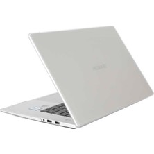 HEPTEKİLETİŞİM Huawei Matebook D15 2020 2021 Kılıf 360 Derece Tam Korumalı Kapak (M-Sof-Kristal)