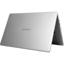 HEPTEKİLETİŞİM Huawei Matebook D15 2020 2021 Kılıf 360 Derece Tam Korumalı Kapak (M-Sof-Kristal)