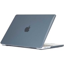 HEPTEKİLETİŞİM Apple Macbook Pro 2023 14 Inç M2 Pro/max A2779 Kılıf 360 Derece Tam Korumalı Kapak (M-Sof-Kristal)