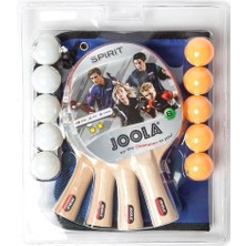 Joola Family Masa Tenisi 4 Raket + 10 Top Set