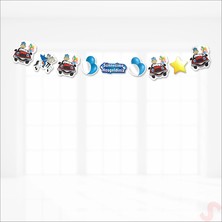 Süsle Bebek ve Parti Sünnetime Hoşgeldiniz Dekoratif Banner