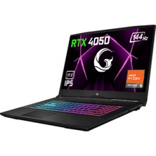 Game Garaj Slayer R5XL-4050 C2 AMD Ryzen 5 7535HS 32GB RAM 1TB SSD RTX4050 17.3" FHD IPS 144Hz FreeDOS Dizüstü Bilgisayar + Çanta