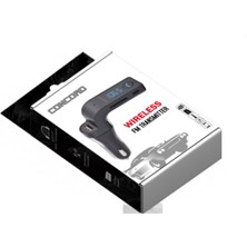 Concord C-602 Bluetooth Görüşme ve Müzik Dinleme Ekranlı Fm Transmitter Usb/tf