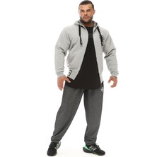 BGSM Loose Fit Armalı Eşofman Altı Bodybuilding Pantolon Bgsm PNT1373