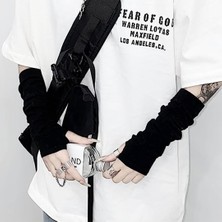 444 Marka Anime Kolluk Parmak Geçmeli Grunge Punk Naruto Itachi Hatake Kakashi Kolluk