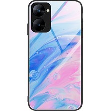 Zsunsky Shop Realme V30 Için Mermer Gl Telefon Kılıfı (Yurt Dışından)