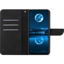 Zsunsky Shop Realme 11 Pro Için Dikişli Kabartmalı Deri Kılıf (Yurt Dışından)