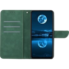 Zsunsky Shop Realme 11 Pro Için Dikişli Kabartmalı Deri Kılıf (Yurt Dışından)