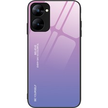 Zsunsky Shop Realme V30 Için Gradient Color Gl Kılıf (Yurt Dışından)