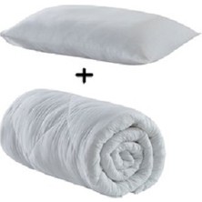 Komfort Home Tek Kişilik Microfiber Yorgan + Yastık
