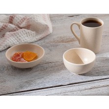 English Home Lina Seramik Çerezlik 8 cm Krem