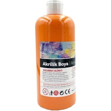 Red Apple  Akrilik Boya 500 gr Turuncu Ra 500-18
