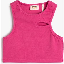 Koton Crop Atlet Pencere Detaylı Pamuklu Ribanalı