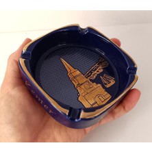 HD Marketim Küllük Kül Tablası Seramik Kemer Temalı Kemer Yazılı Ev Ofis Dekor