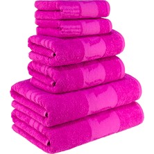 Textile Colors Banyo Havlu Seti 6 Adet