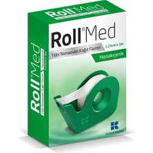 Roll Med Hipoalerjenik Kağıt Flaster 1.25 cm x 5 mt