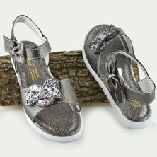 Ispartalılar 607e Ortopedik Taban Kız Çocuk Sandalet Terlik Düğün Abiye Gündelik Varkan