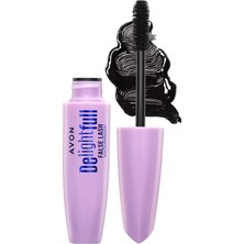 Avon Delightful False Lash Suya Dayanıklı Maskara 10 Ml. Blackest Black