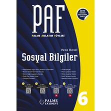 Palme Yayıncılık - Akademik Kitaplar Palme Paf 6.sınıf Sosyal Bilgiler Anlatım Föyleri