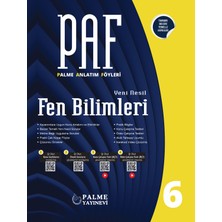 Palme Yayıncılık - Akademik Kitaplar Palme Paf 6.sınıf Fen Bilimleri Anlatım Föyleri