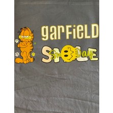 Gönülden Tasarım 25X12 cm Ütü Ile Yapışan Garfield Smile Transfer Baskı Aplike Arma