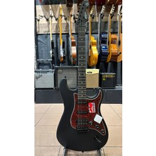 New Orleans Hss Elektro Gitar Mat Siyah