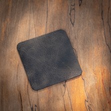 Minimal X Design Minimal x Hakiki Deri Bardak Altlığı 6'lı Veya 4'lü Set - Gerçek Deri ve El Yapımı - Minimalist Tasarı