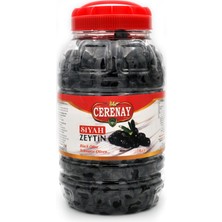 Cerenay Zeytincilik Az Tuzlu Gemlik Yağlı Sele Sofralık Siyah Zeytin 231-260 Kalibre 2 kg