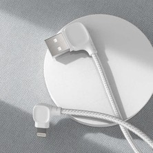 Betty Becky Benks M12 Mfı Lightning Usb Kablo L Tipi 2.4a Hızlı Şarj Kablosu 120 Cm (Yurt Dışından)