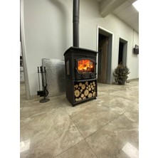 Flame Stove Flamestove FS-014 St Sirius Ultra 3 Camlı Odunluklu Şömine