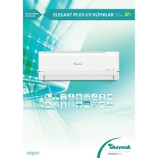 Baymak Elegant Plus UV 12 A++ (Montaj Dahil ) 12000 BTU Duvar Tipi Klima