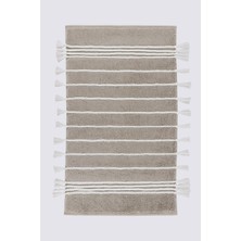 Ecocotton Karnella Banyo Paspası %100 Organik Pamuk Bej 50 x 80 cm