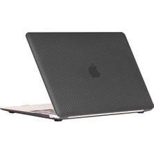 Nezih Case Apple Macbook Pro 13 M1/m2 Çip 2020/2022 A2338/A2289/A2251/A1706/A1708/A2159 Karbon Fiber Kapak