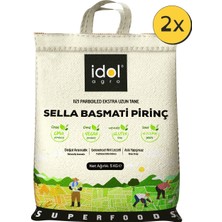 İdolagro Sella Basmati Pirinç 5 kg x 2 Adet